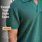 Textured Relaxed fit knitwear shirt