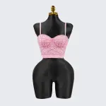 Pearl-Embellished Bustier