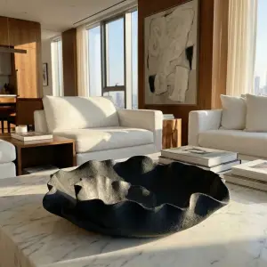 Ripple Form Decorative Bowl