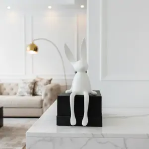 Sitting Bunny Figurine