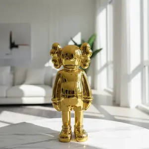 Golden Companion Sculpture