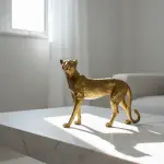 Regal Panther Sculpture