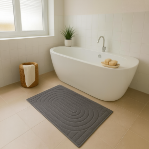 Grey Bath Mat