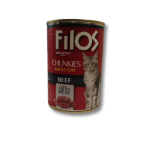 Filos for Adult Cat With Beef Chunks