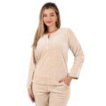 ✨ Luxe Comfort Embroidered Lounge Set