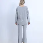 Velvet Luxe Winter Pajamas – Soft, Warm & Elegant