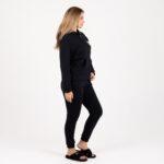 Velvet Two-Piece Loungewear Set – Stylish & Cozy