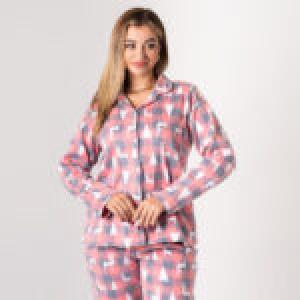 ✨ Cozy Christmas Winter Pajama Set – Soft Fleece Comfort ✨