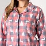 ✨ Cozy Christmas Winter Pajama Set – Soft Fleece Comfort ✨