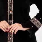 Velvet Embroidered Kaftan – Timeless Elegance & Everyday Luxury