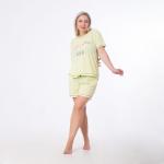 Cotton Embroidered Pajama Shorts Set – Soft & Comfortable Summer Sleepwear
