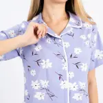 Classic Half-Sleeve Cotton Pajama Set