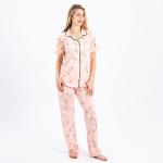 Classic Half-Sleeve Cotton Pajama Set