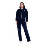 Sporty Pajama Set – Zipper Jacket & Embroidery