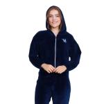 Sporty Pajama Set – Zipper Jacket & Embroidery