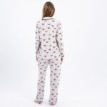 Classic Printed Long Sleeve Pajama Set