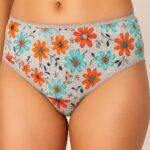 Women’s Cotton Mid-Rise Brief Panties(Pack of 1)