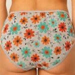 Women’s Cotton Mid-Rise Brief Panties(Pack of 1)