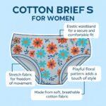 Women’s Cotton Mid-Rise Brief Panties(Pack of 1)