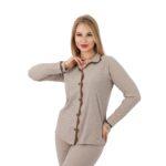 Women’s Soft Lounge Pajama Set – Short Sleeve Top & Relaxed Fit Pants Add to wishlist