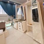 white galaxy bedroom