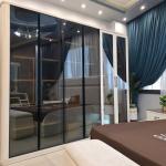 white galaxy bedroom