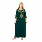 Women’s Embroidered Long Abaya Dress – Modest Everyday & Occasion Wear