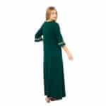 Women’s Embroidered Long Abaya Dress – Modest Everyday & Occasion Wear