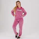 Velvet “BOSS Love” Cozy Hoodie & Jogger Set – Winter Loungewear