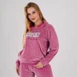 Velvet “BOSS Love” Cozy Hoodie & Jogger Set – Winter Loungewear
