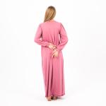 Summer Cotton Abaya for Women–Elegant Embroidered