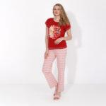 Summer Printed Cotton Pajama Set