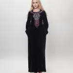 Detailed & Elegant Embroidery for Winter Comfort