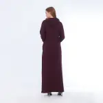 Winter Cotton Home Dress – Hooded with Zipper