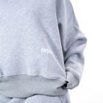 Gray Boxy Crewneck
