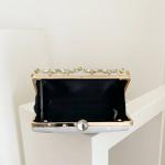 Silver Elyndra Clutch