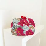 Hot Pink Floriva Clutch