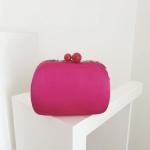 Hot Pink Floriva Clutch