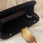 Black Velvet Élan Clutch