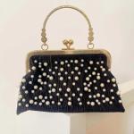 Black Cordelia Clutch