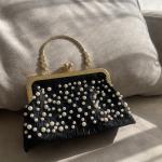 Black Cordelia Clutch