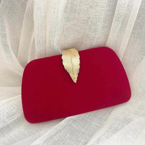 Red Velvet Élan Clutch