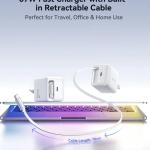 Joyroom JR-TCL06 67W Fast Charger with Built-in Retractable Cable