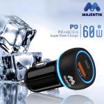 Majentik Car Charger Head M-CC01