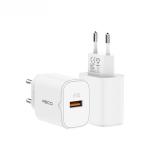 Recci RC51E QC18W Fast Charging Adapter 18W PD