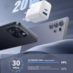 Joyroom JR-TCF21EU 20W A+C Dual-Port Charger, White