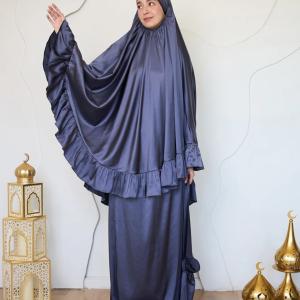 GREY SATIN SET ISDAL