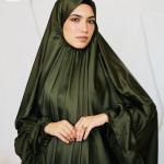 OLIVE SATIN SET ISDAL