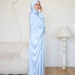 BABY BLUE CLASSIC SATIN ISDAL