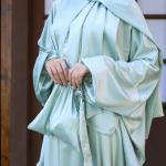 GREEN LILLY CLASSIC SATIN ISDAL